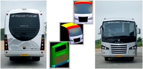 FRP Front and Rear Skins For Bus