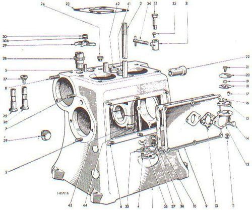 Plate 4 - Crankcase - 12/2 And 16/2