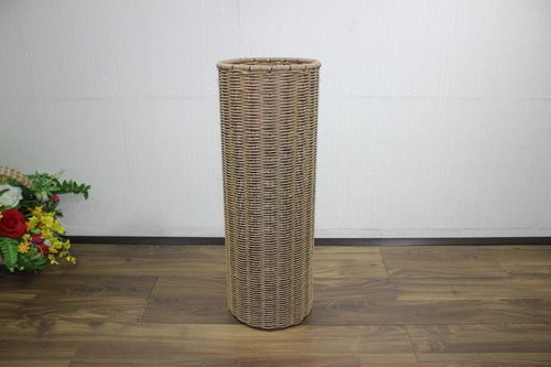 Round Poly Rattan Umbrella Holder CH2820A/1BR