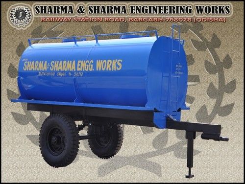 Water Tanker Trailer - Heavy-Duty Steel, 3000 Liters Capacity | Efficient Emergency Water Distribution, Ideal for Agricultural Irrigation