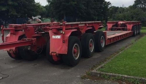 6 Tyre Platform Body Trailor 