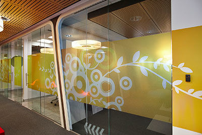 Frosted Film Design Wall Graphics