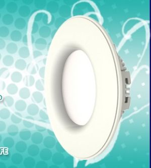 Bended Square In Round Panel LED Light