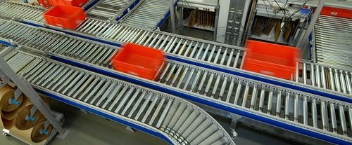 Conveyor System - Heavy-Duty Steel Construction, Mobile Boom and Telescopic Design for Efficient Material Transportation