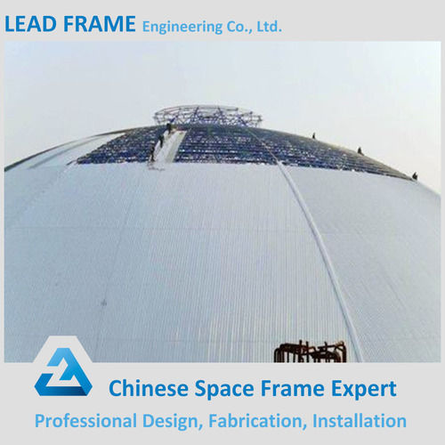 Prefab Galvanized Steel Dome Structure For Storage Shed