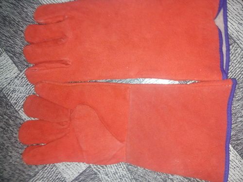 Rigid Leather Safety Gloves