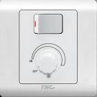 White B05 Series 300W Dimmer With Switch