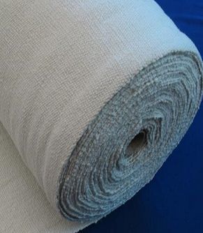 Ceramic Fiber Cloth - Reinforced with Fiberglass Filament, Optional Inconel/Alloy Steel Wire, High Insulation Property