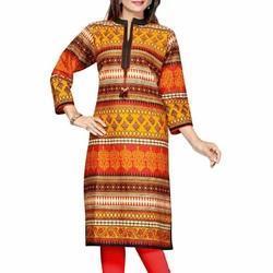 Cotton Digital Printed Kurti