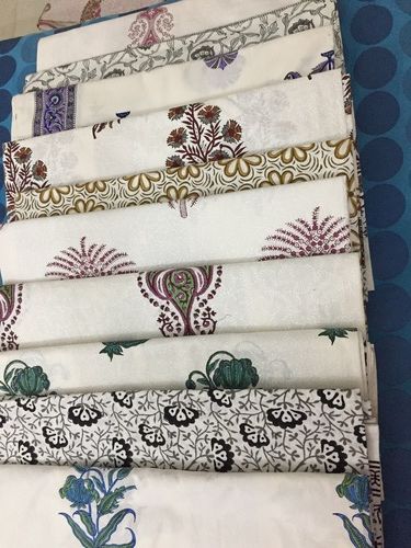 Soft Cotton Hand Block Printed Bedsheets