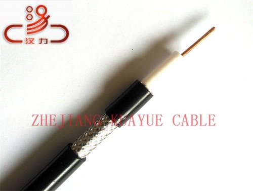 PE Jacket 75 Ohm RG6 Coaxial Audio Cable