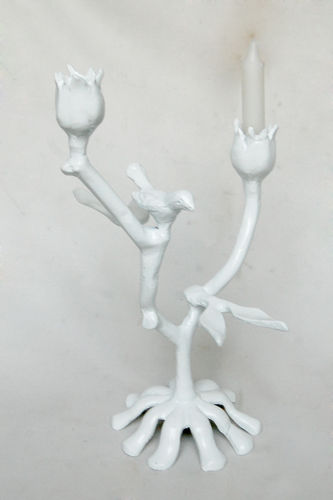 Meena Aluminum Candle Holders