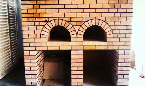 Double Door Wood And Gas Fired Brick Ovens