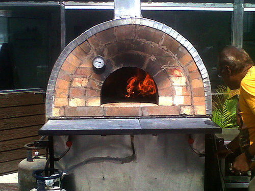 Portable Wood And Gas Fired Brick Ovens Use: Business Gift