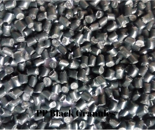 PP Black Recycled Plastics Granules