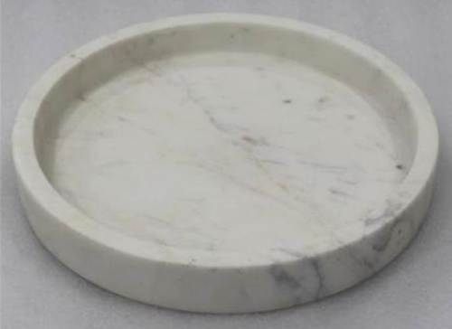 Sphere White Marble Trays