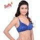 Fancy Lace Cup Bra Tanaaz Blue