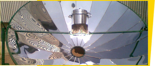 Dish Cooker - Parabolic Solar Dish Concentrator, Eco-Friendly Cooking Solution with Manual Tracking System