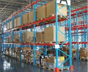 Selective Pallet Racking - Durable Steel Frame, Versatile Storage Solution for Efficient Warehouse Management