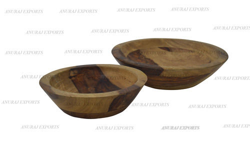 Wooden Bowls (Set Of Two)