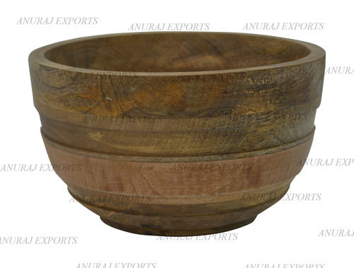 Wooden Popcorn Bowls