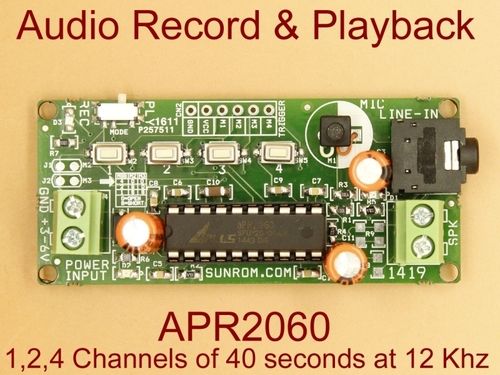 Audio Record And Playback Plate