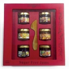 Sugar Free Mini Jams Gift Box Red