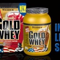 Weider Gold Whey Powder Strawberry