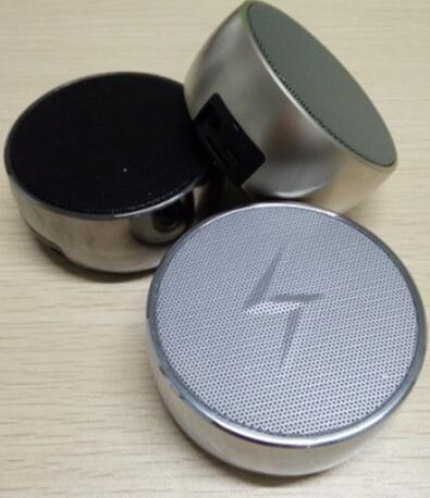 Silver Wireless Portable Mini Bluetooth Speaker