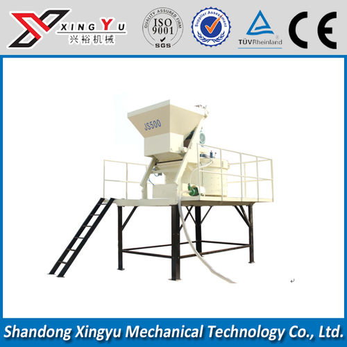 Electric Vertical Two-Way Concrete Mixer