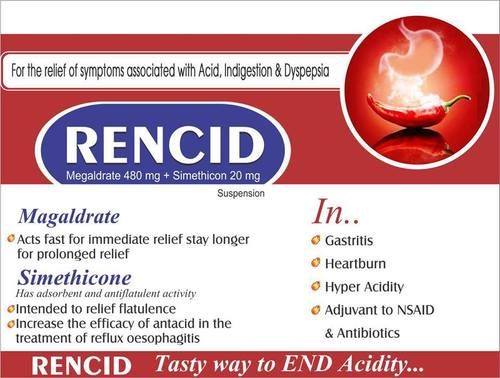 Rencid (Magaldrate 480 Mg + Simethicone 20 Mg)