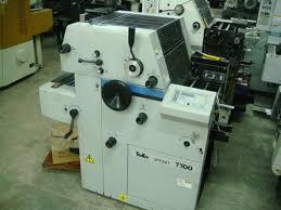 Used Mini Offset Printing Machine