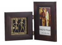 Dokhra Painting With Photo Frame