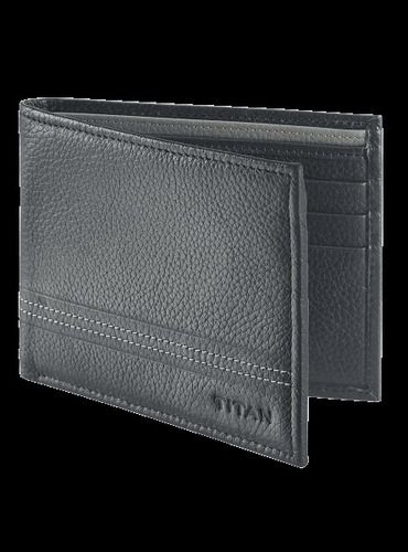 Buy TITAN Mens Leather 1 Fold Smart Wallet - Brown | Shoppers Stop
