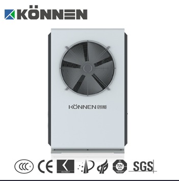 फ़्लोर हीटिंग और वॉटर हीटर के लिए एयर टू वॉटर हीट पंप