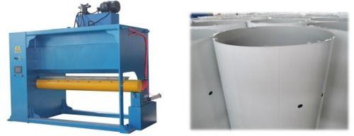 Electric Water Heater Outer Tank Bending And Locking Machine