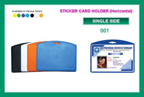 Sticker ID Cards