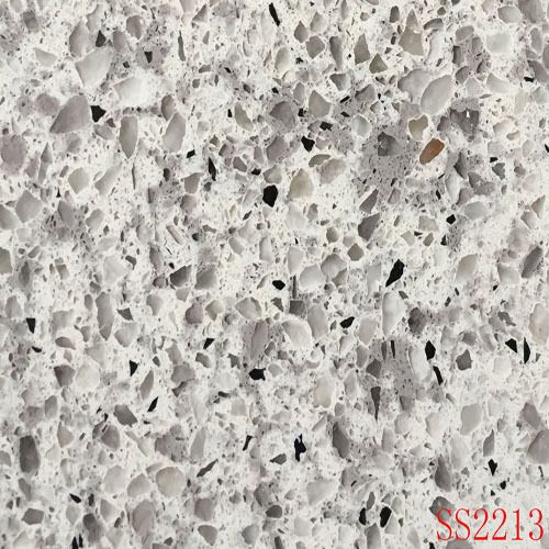  Gray Background And Dark Gray Patches Quartz Stones