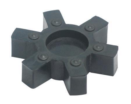 Industrial Star Coupling - High-Quality Flexible Rubber Element, Torque Transmission Between Metal Hubs