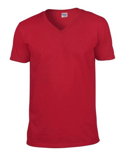 Red V Neck T Shirts