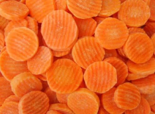 Frozen Carrot Slices