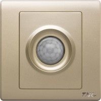 White/ Rose Gold Q5 Series Pir Motion Sensor Switches