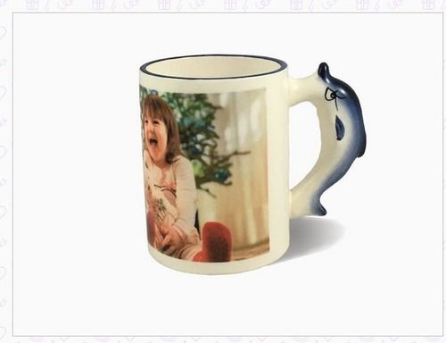 Animal Handle Mug - Dolphin