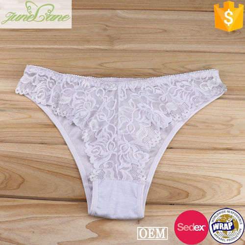 Breathable Women Cotton Lace Panty