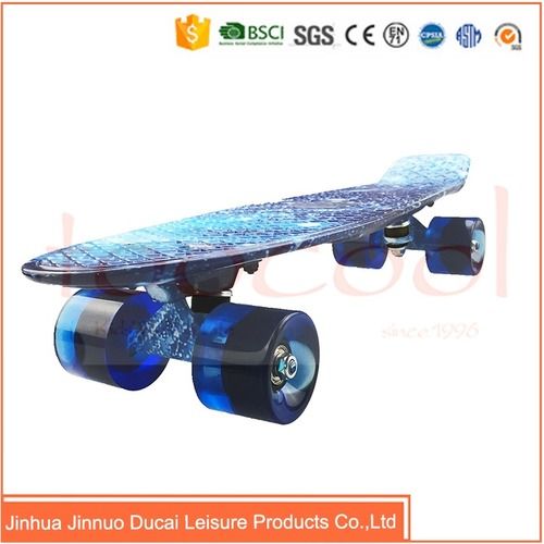 Cuitie Mini Pennyboard With Light Up Wheels