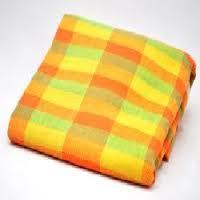 Handloom Bed Sheet - 100% Cotton, Twin Size, Soft Texture, Customized Designs