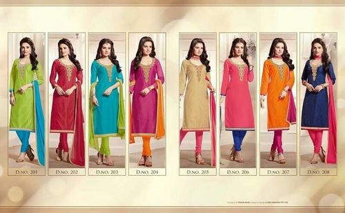 LT Neck Special Vol 2 Chanderi Salwar Kameez