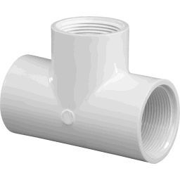 PVC Threaded Tee