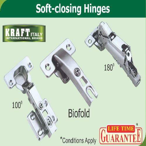 Soft Closing Hinges