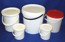 Colour Packaging Buckets